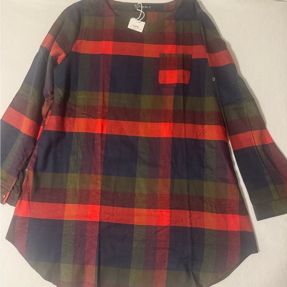 Cupshe Multicolor Plaid Dress